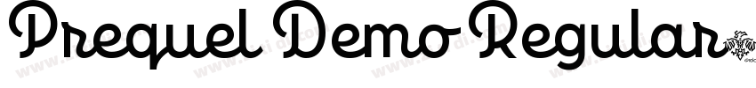 Prequel Demo Regular字体转换